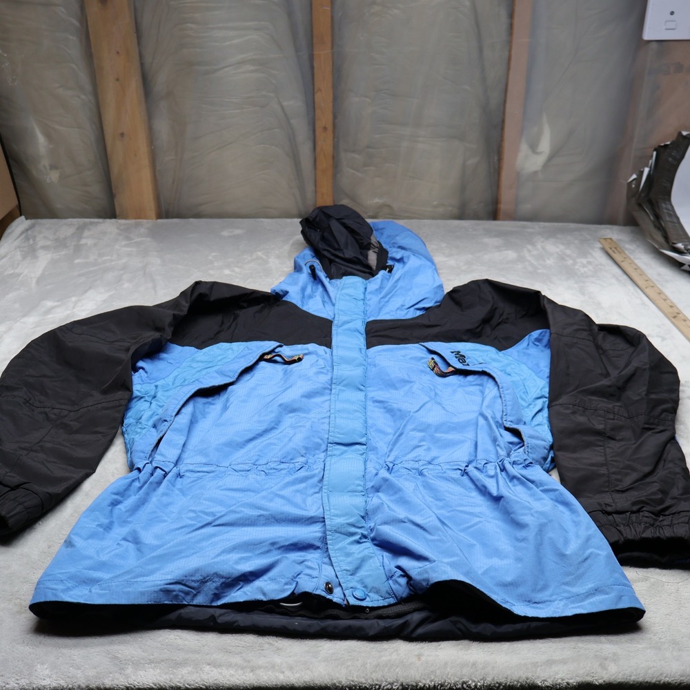 Marmot Jacket Mens XL? Blue Waterproof Goretex Wind Lined Outdoor Hiking Utility
